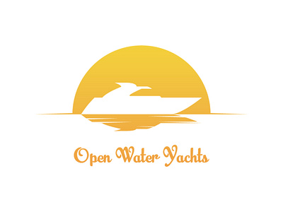 Boat Logo boat boatlogo branding corporateidentity dailylogochallenge design logo logodesign openwateryachts yacht