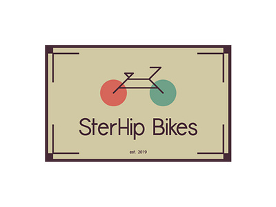 Bike Logo bikelogo bikes bikeshop bikeshoplogo branding corporateidentity dailylogochallenge design hipster logo logodesign sterhip