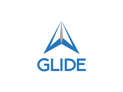 Paper AirPlane Logo branding corporateidentity dailylogochallenge design glide logo logodesign paperairplane paperairplanelogo