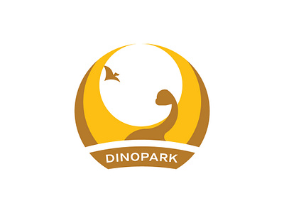 Dinosaur Amusement Park Logo amusementpark amusementparklogo branding corporateidentity dailylogochallenge design dinopark logo logodesign