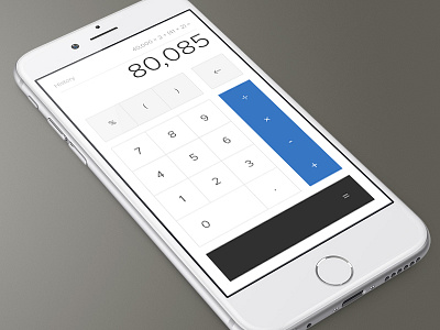 Daily UI 004 - Calculator