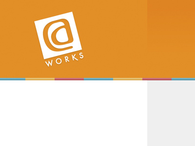 DC Works clean gradients modern orange