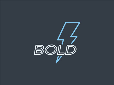 Bold Bolt art brand design brand identity branding branding agency branding concept clean creative agency creative design design flat identity illustration illustrator lettering logo minimal typography vector