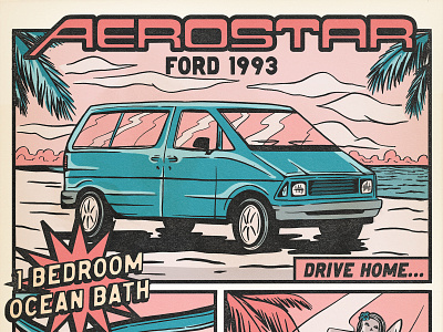Ford Aerostar 1993 aka Maurice The Hormone Monster