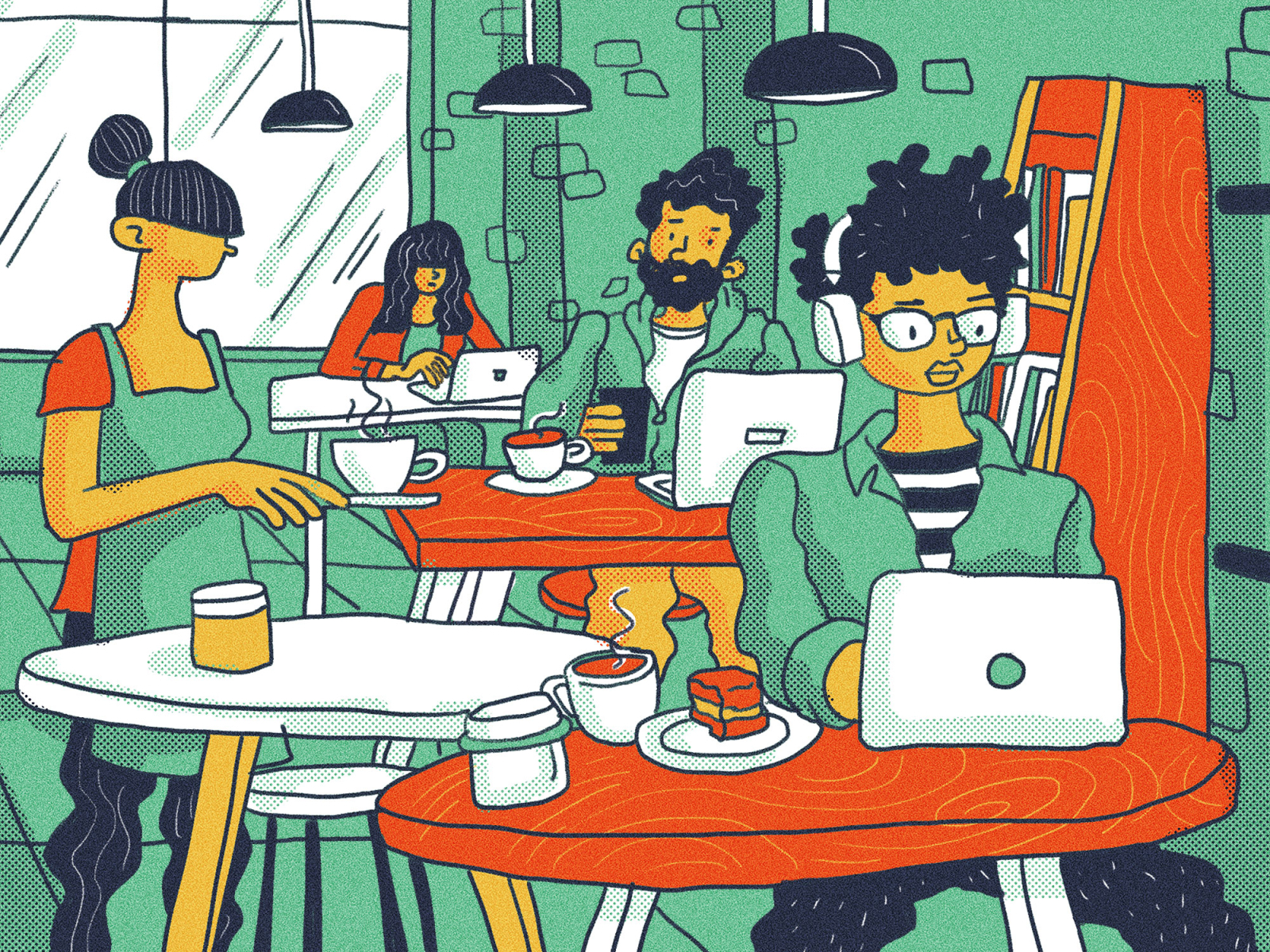 Coffee Shop by Allan Faustino on Dribbble