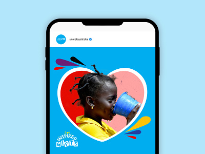 Unicef – Inspired Gifts campaign branding charity design graphic design photography vector
