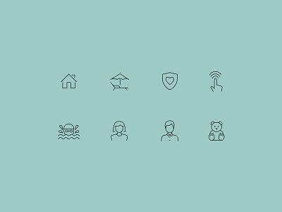 Averee – Brand Iconography branding design graphic design icon iconography icons illustration ui