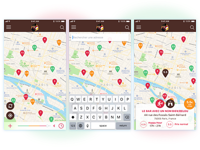 MisterGoodBeer – maps UI