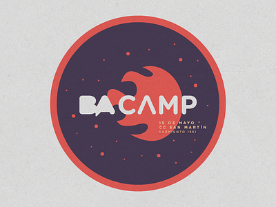 BA Camp bacamp badge barcamp camp conference gobcamp logo std