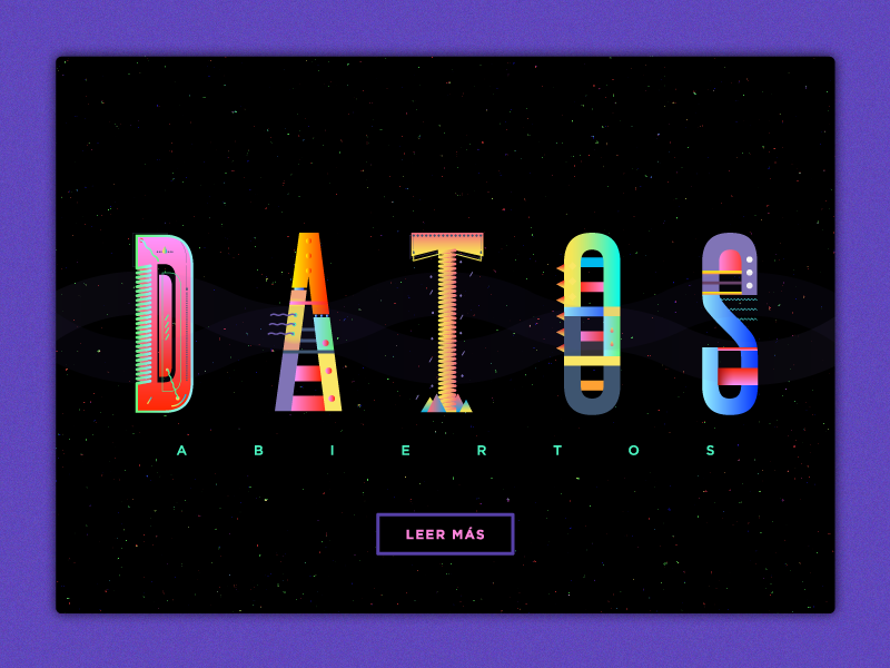 Much data, very colors. fun stuff concept free font carioca data