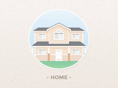 Home home house illustration