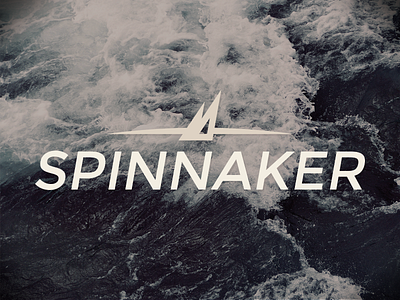 Spinnaker Logo analytics illustration logo sailboat spinnaker statistics