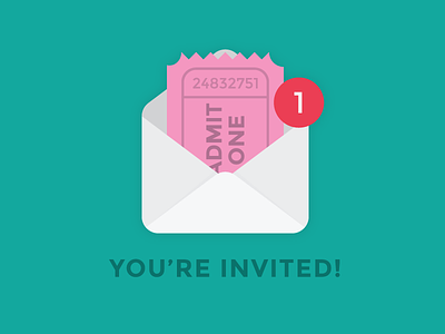 Invitation dribbble invitation invite