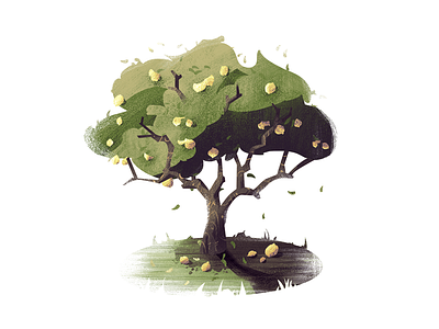 #11 When Life Gives You Lemons... illustration nature tree