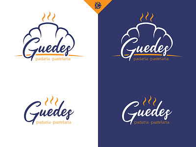 Guedes Bakery Logo Design