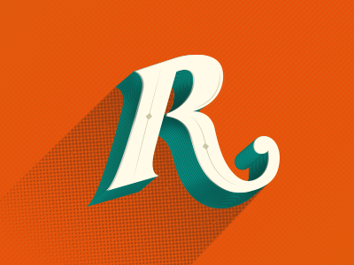 Letter R by Alvaro Chan on Dribbble