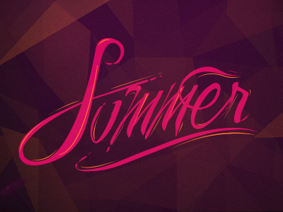 Name # 1 / 22 lettering name summer