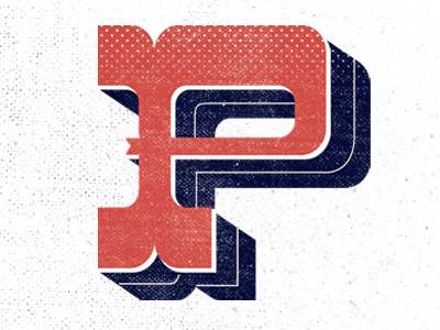 Letter P exercise font letter p texture