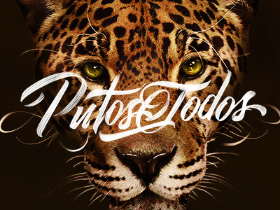 Wild Lettering jaguar