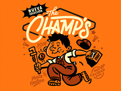 Poster - The Champs- by Chap Chap