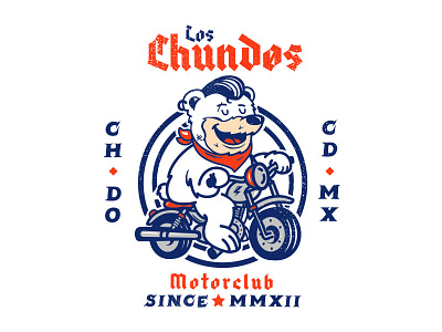 Chundos Motor Club bear bike club mexico motor motorclub motorcycle racing road