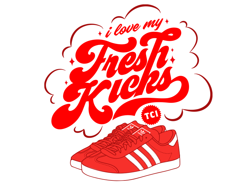 i love my Fresh Kicks by Alvaro Chan on Dribbble