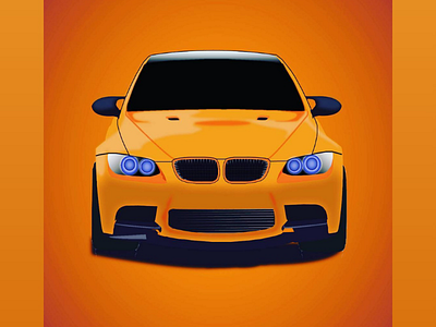 BMW M3 bmw m3 illustration art