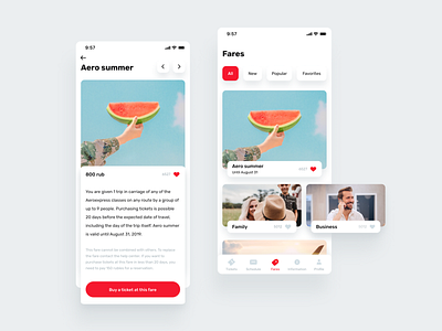 Aeroexpress Mobile App design design app ios mobile app moscow red station summer tickets travel ui ux