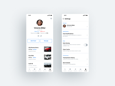 Car Sharing Mobile App