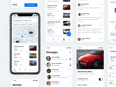 Alfred — Carsharing Mobile App