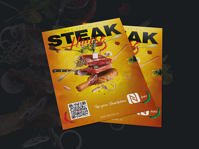 Steakhouse Flyer Design flyer design