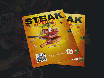 Steakhouse Flyer Design