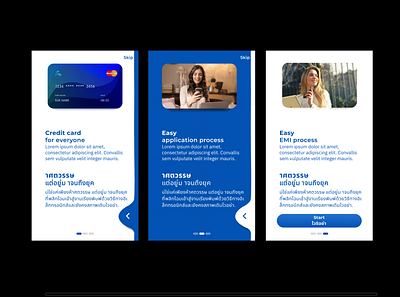 Onboarding screen supporting two languages app design guide screen illustration intro screen onboarding screen ui ux