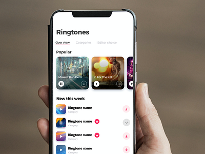 Ringtones app