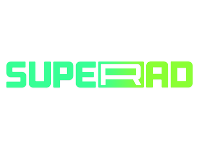 Logo Practice #22: Superrad brand high saturation logo logotype simple