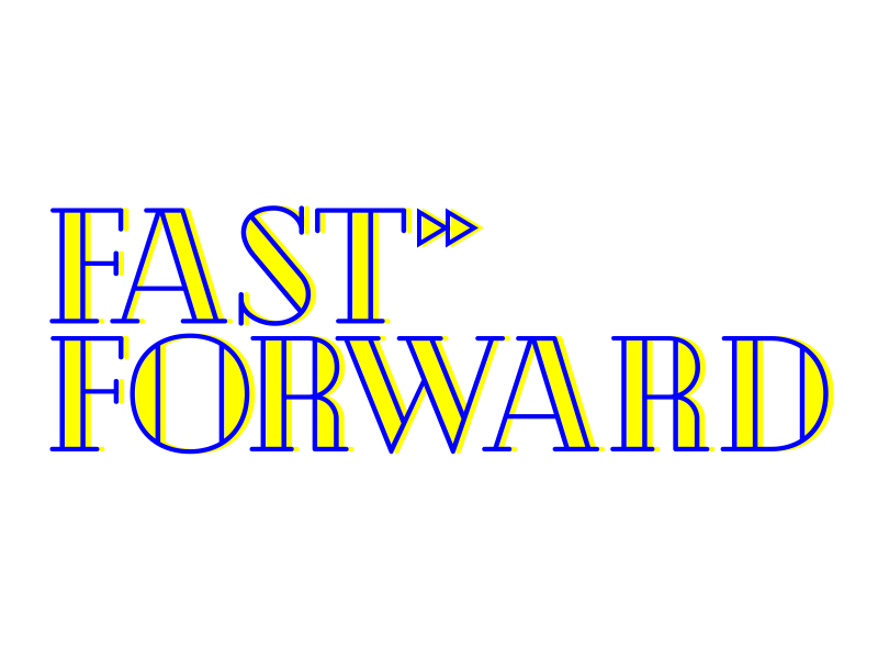 Logo Practice #24: Fast Forward by Andrew-David Jahchan on Dribbble