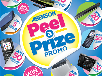 Abenson Peel A Prize Mailer Layout