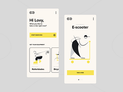 TRRN - Mobile App agon agonmustafa app clean design illustration inspirational minimal mobile typography ui user experience user interface ux vector