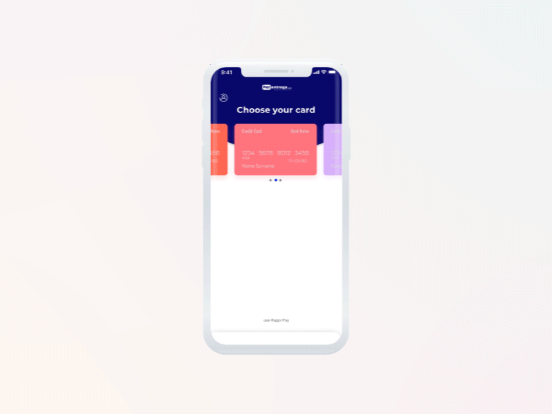 Credit Card Payment Pet Entrega app checkout concept creditcard design dog ecommerce gif ios pet sketch ui ux