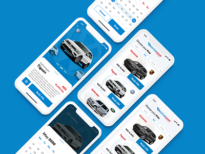 Luxury car rental app