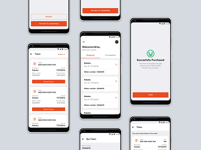 SMART LUKU (HELLIOS TOWERS)-TZ | GH | CONGO | DRC | SA | android android app app branding design electric finance app payment app payment method ui user experience user interface design userinterface ux