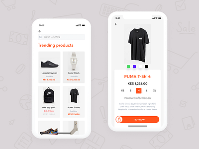 E-Commerce app Concept