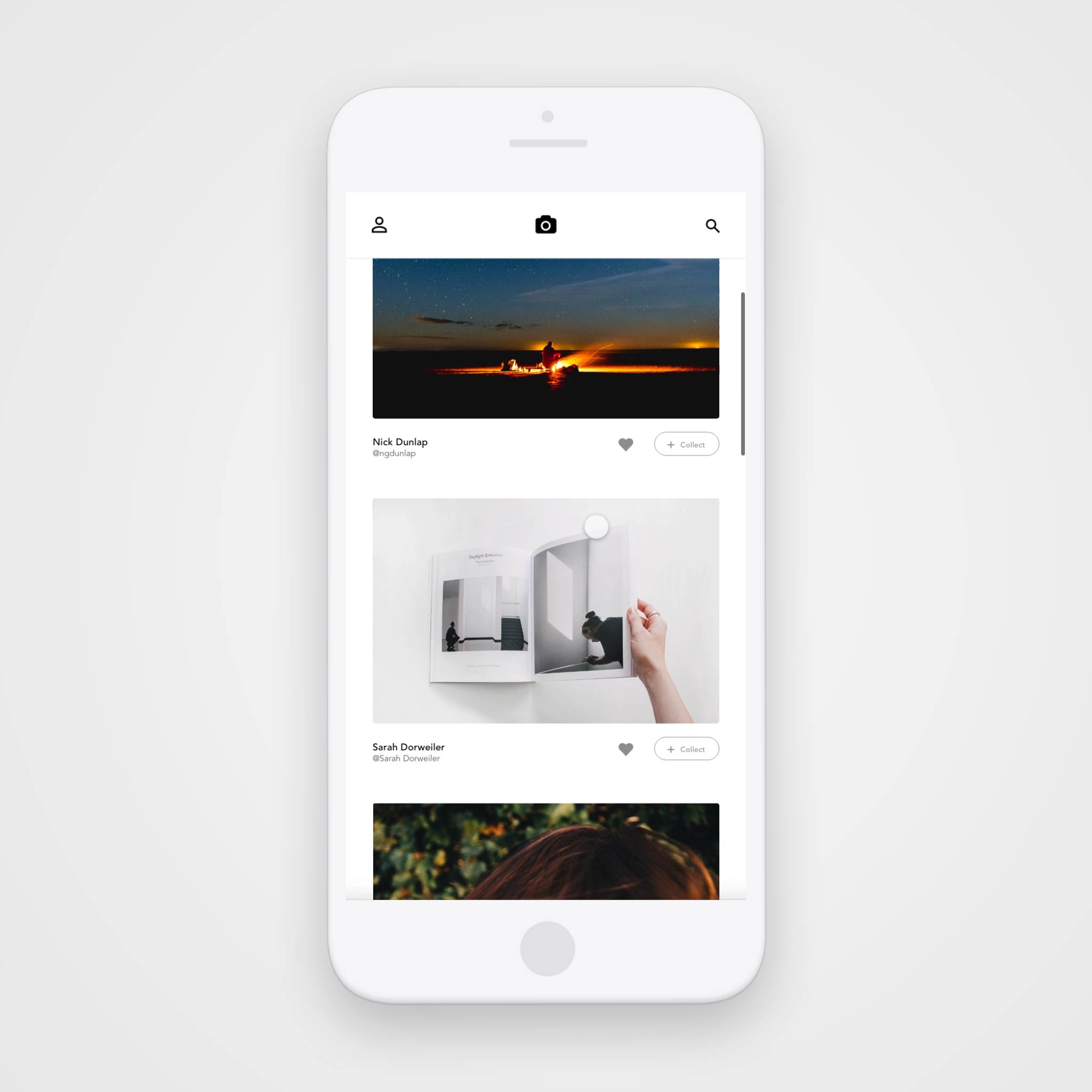 Mobile App | Unsplash Concept Teaser 2 By Peter Hamilton On Dribbble