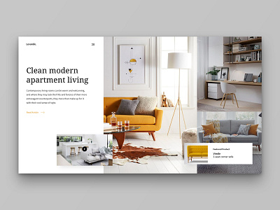 Layout 2.1 | Interior design article site