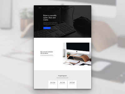 Product | Creative Agency Template Product Sneak Peak agency blue creative design minimal portfolio sketch template ui unsplash ux ux design website wip work