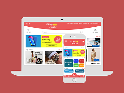 Shopping Application and Website app design ui ux web