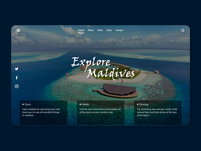 Website For Tourism And Hotels