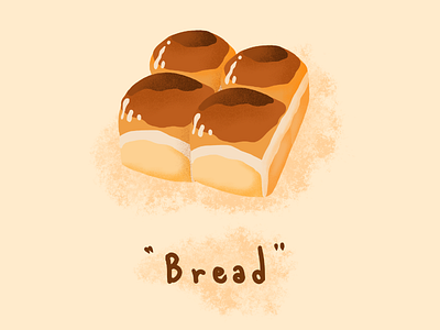 Bread 🍞 bread graphic design illustration