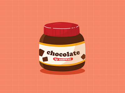 illustration chocolate 🍫 chocolate graphic design illustration vector