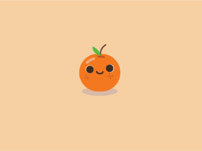 Orange design illustration